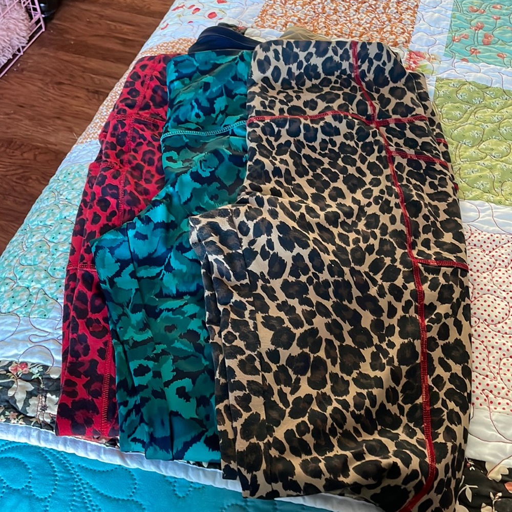 Chicos Zenergy leggings 3 pair for $30